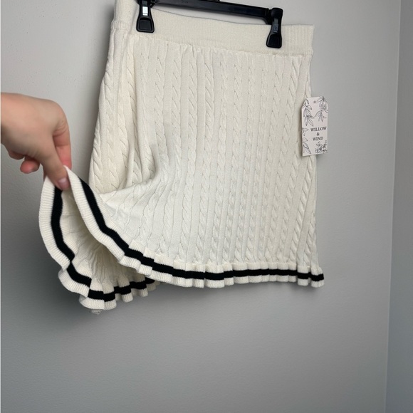 Willow Skater White Skirt Flounced Golf Tennis Party Size M NWT - Picture 6 of 7